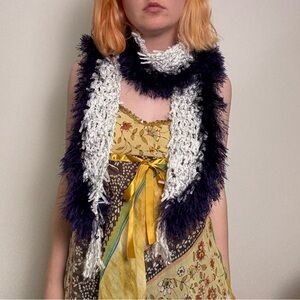 SOLD Y2K Double Scarf